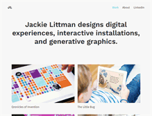 Tablet Screenshot of jackielittman.com